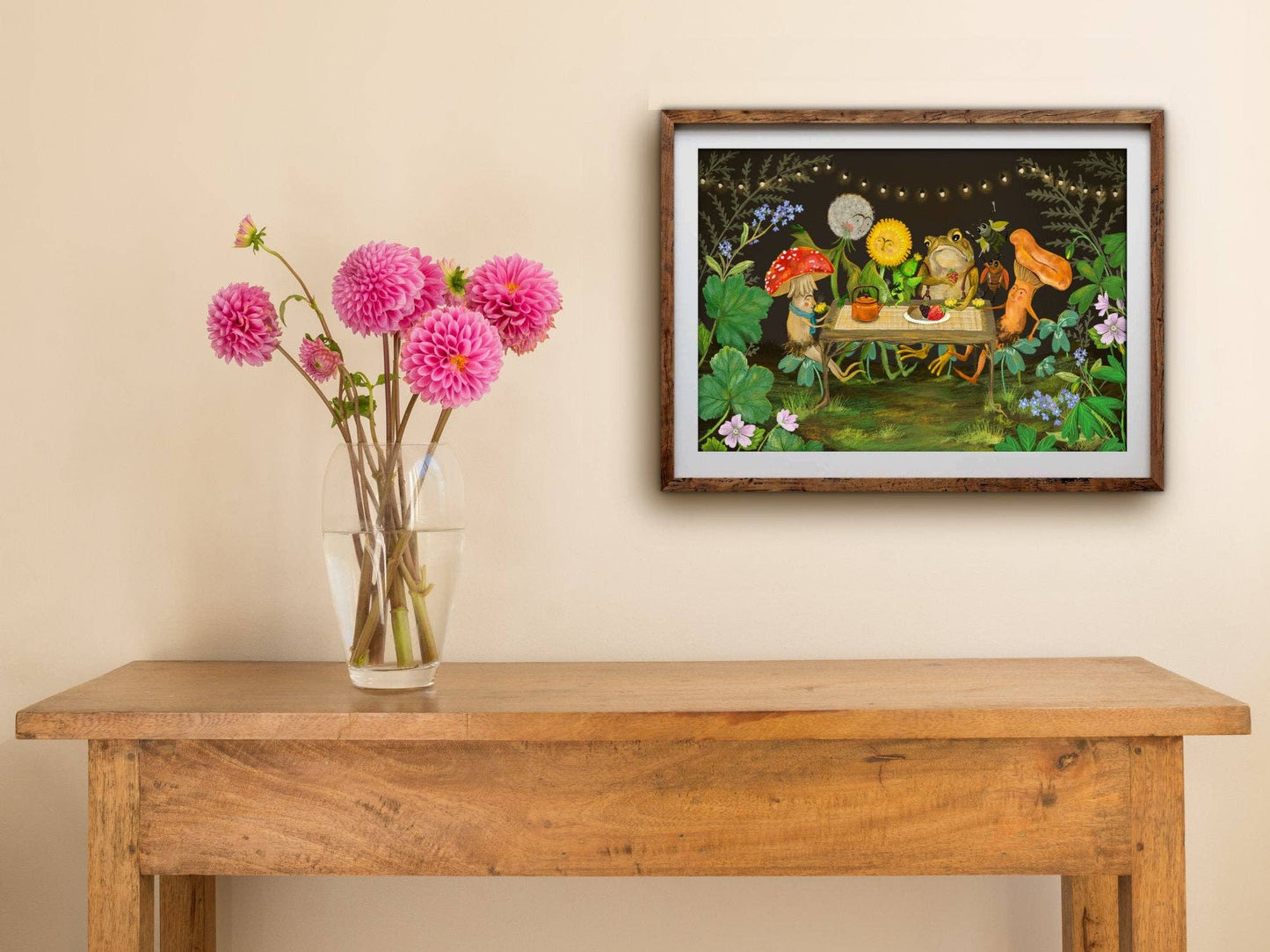 Art Print - Garden Party: L - A3 (420mm x 297mm))
