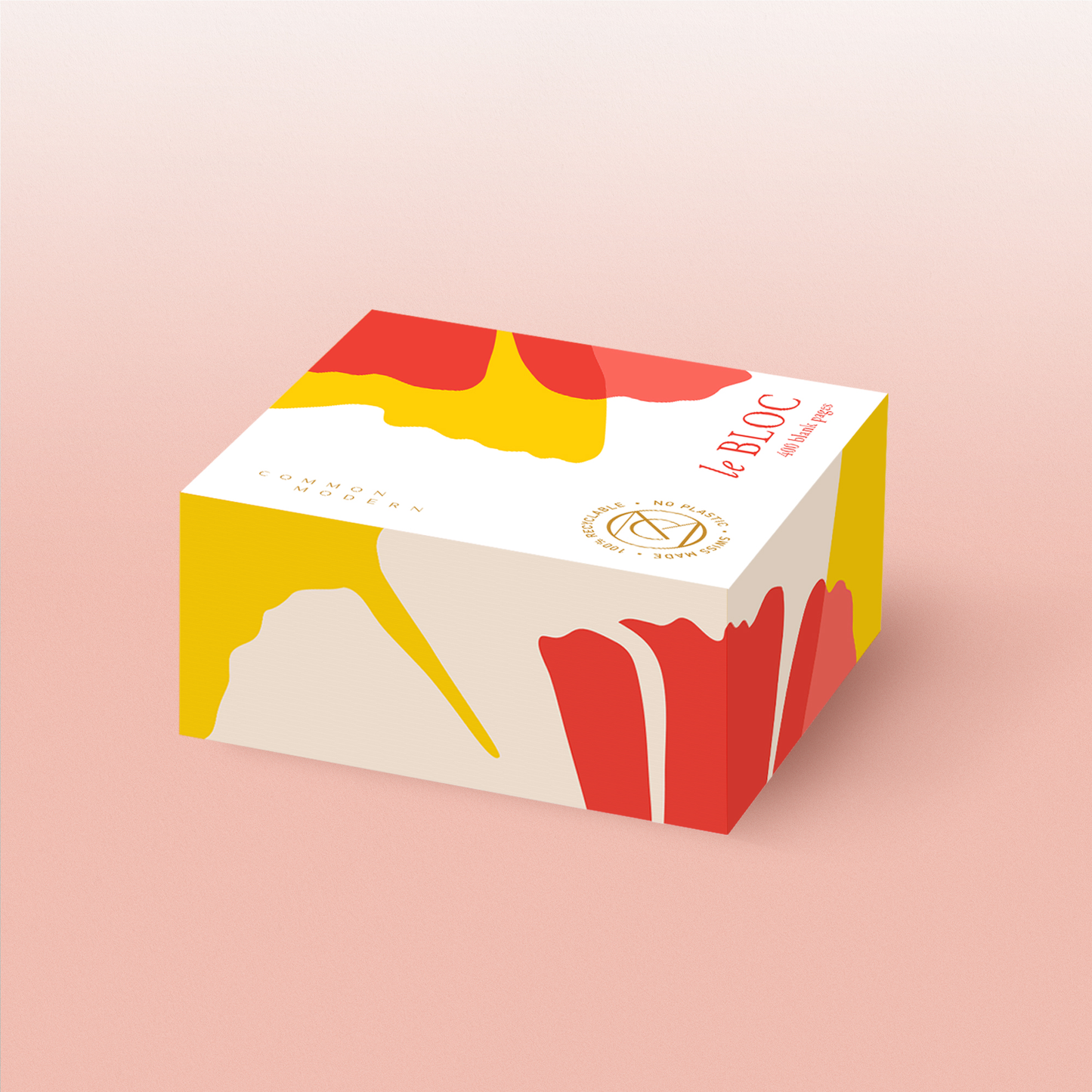 Le Bloc Memo Note Pad | Memo Block | Note Block | Stationery