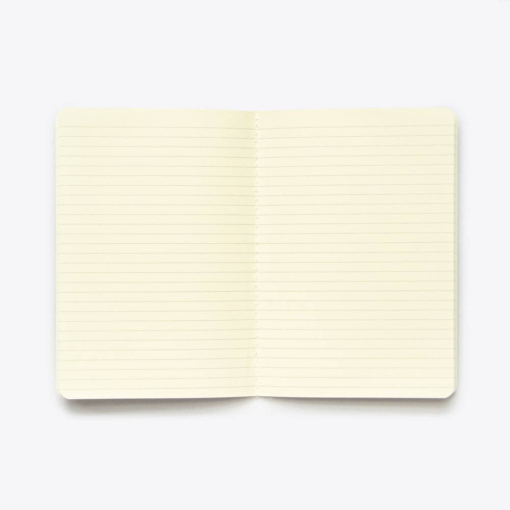 Stitched Notebook - A5: Pink / Lined