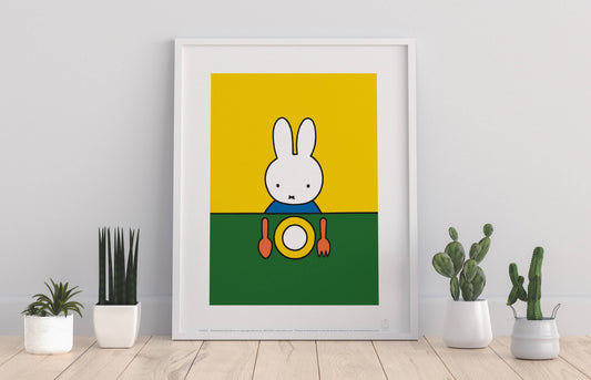 Miffy - Eating Dinner - 11X14” Premium Art Print