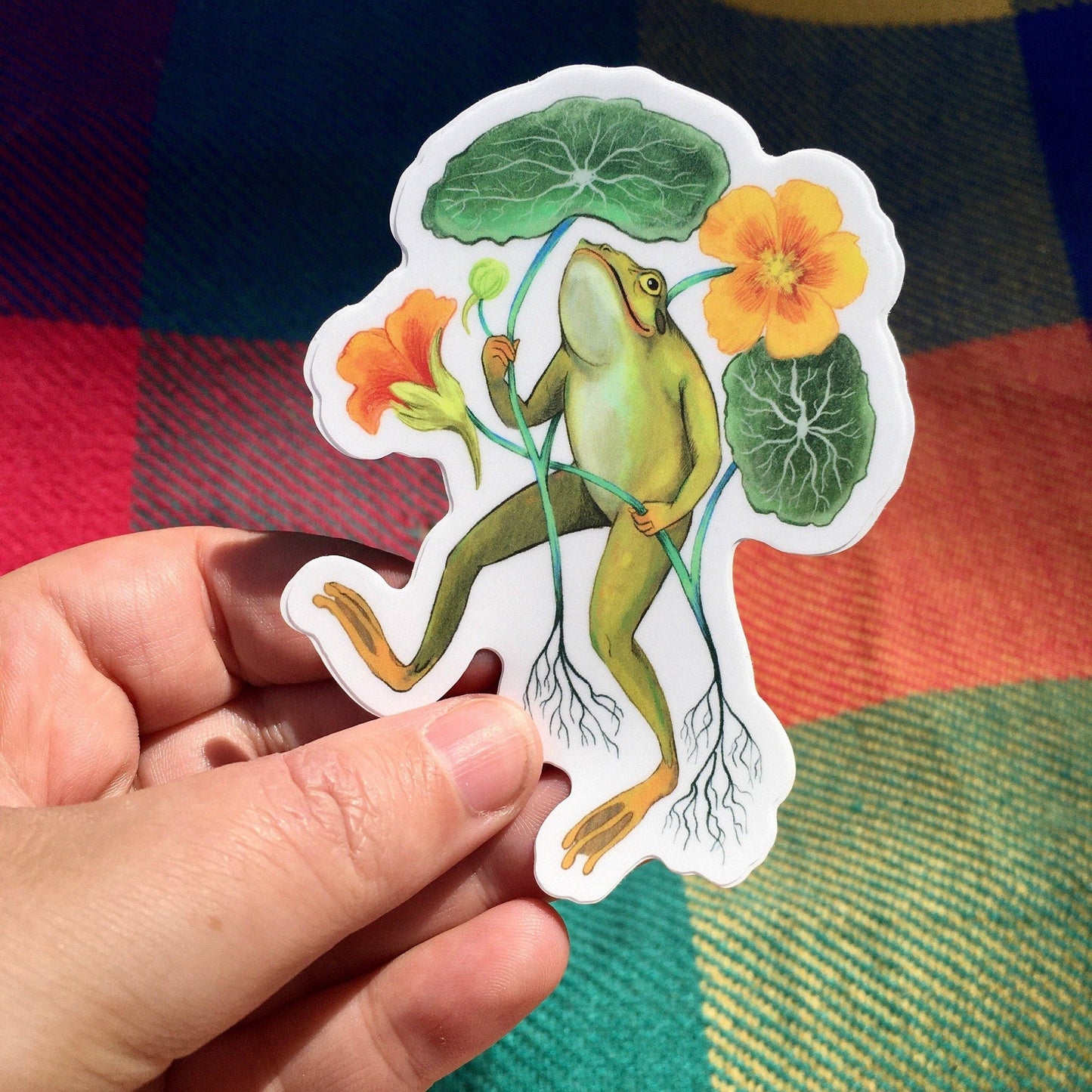 Sticker - Happy Frog