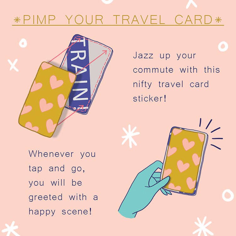 Soap Bubblegum - Travel Card Vinyl Sticker