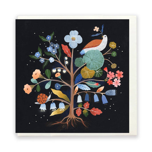 Enchanted Tree card
