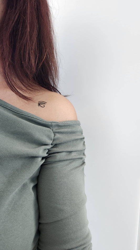 Horus temporary eye tattoo (set of 4)