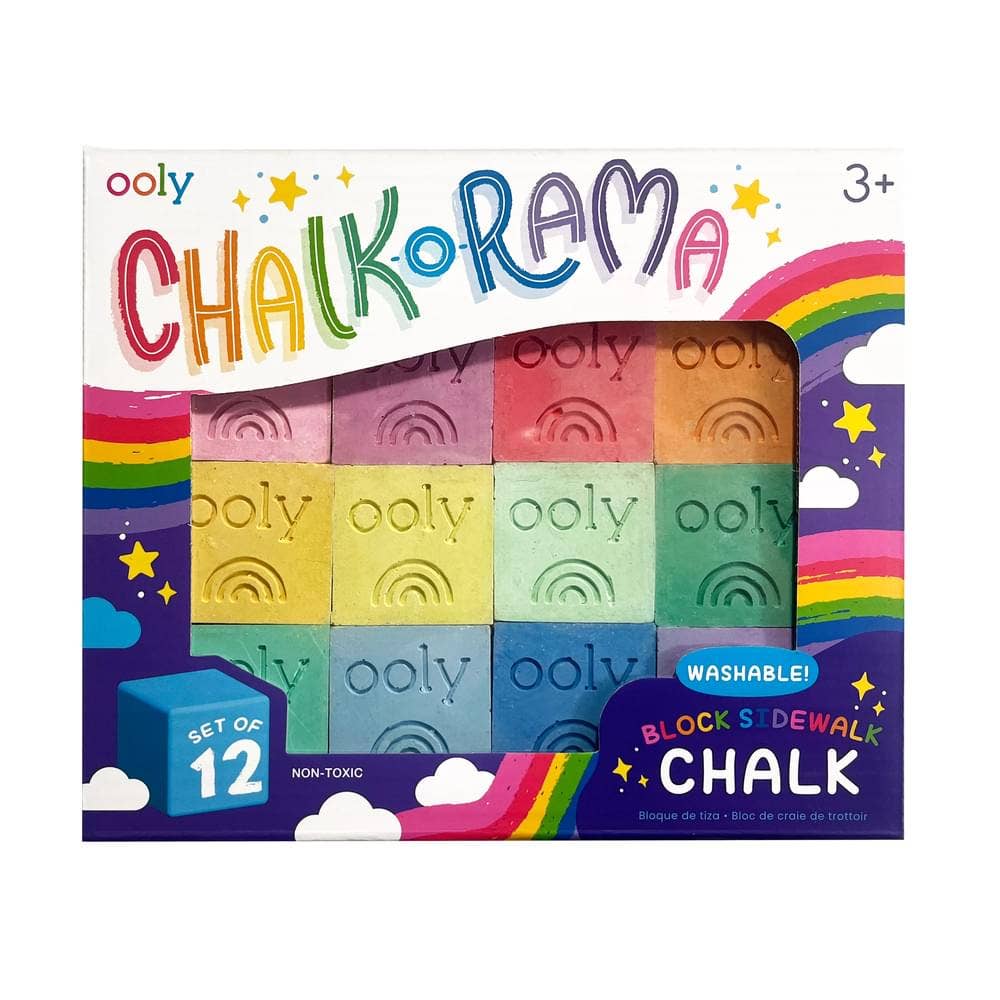 Chalk-O-Rama Sidewalk Chalk-Colour the World in Play!