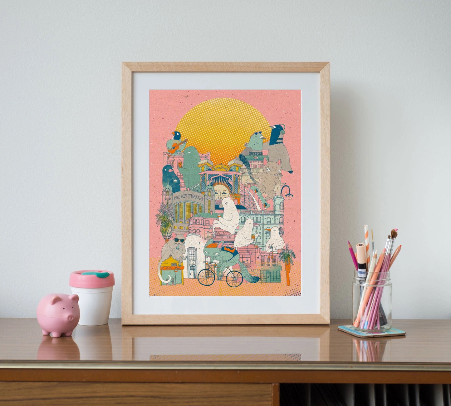 Luna Park Print: A3