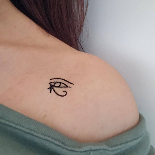 Horus temporary eye tattoo (set of 4)