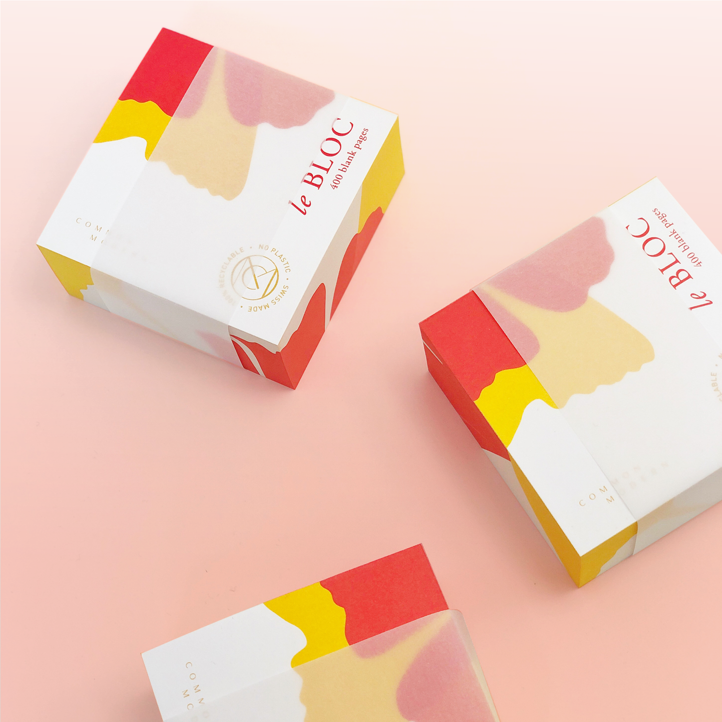 Le Bloc Memo Note Pad | Memo Block | Note Block | Stationery