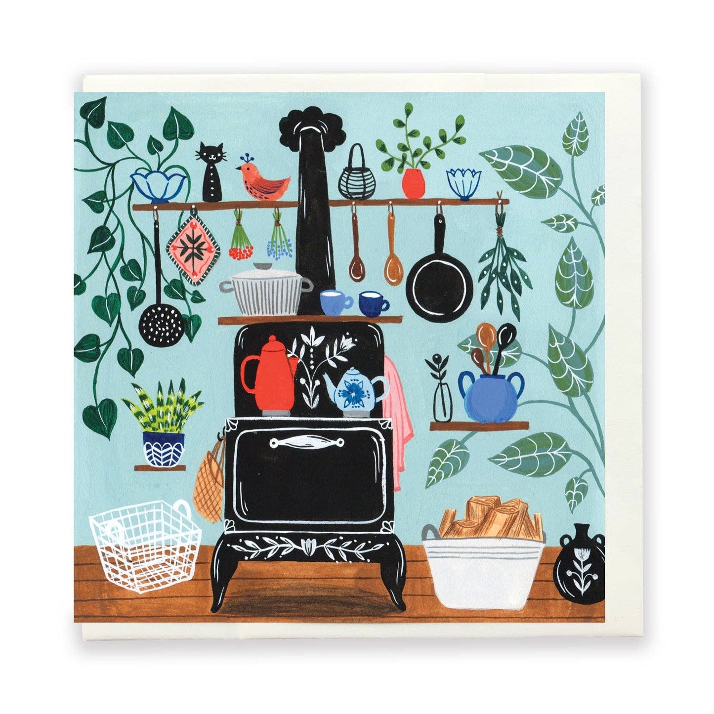Kitchen Stove card
