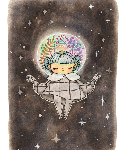 Happy Tank #2 - Mini Print